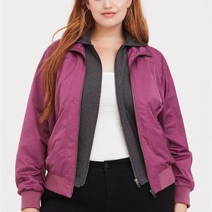 Torrid bomber jacket size 4